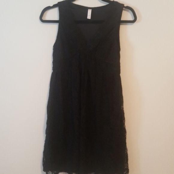 Xhilaration lace little black cocktail dress SMALL - Picture 2 of 9